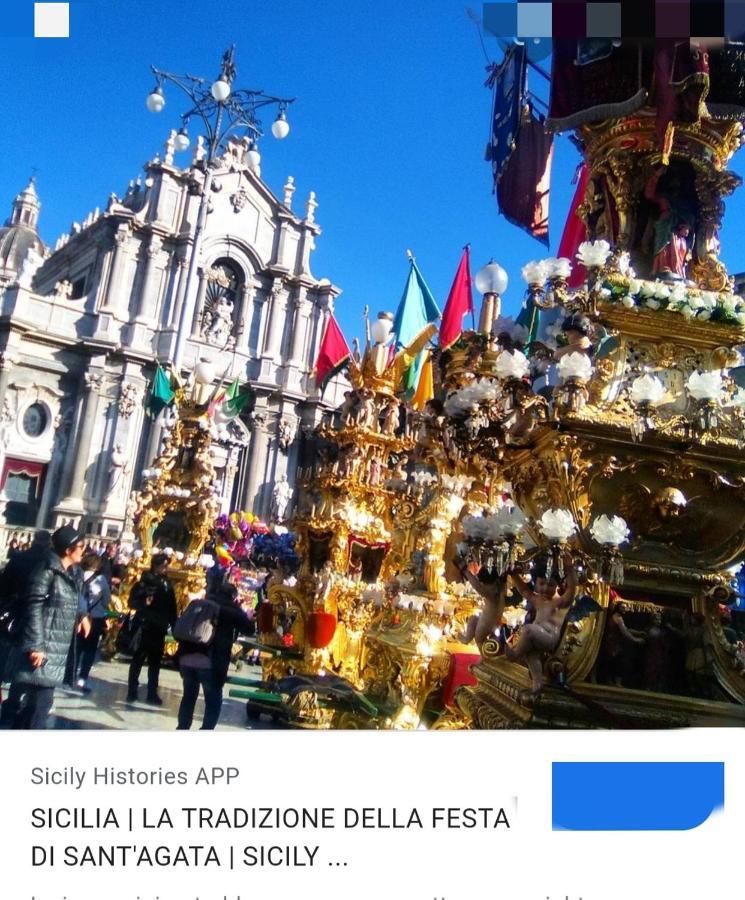Le Casette Di Nonna Rosa In Fontanarossa Catania Airport Exteriör bild